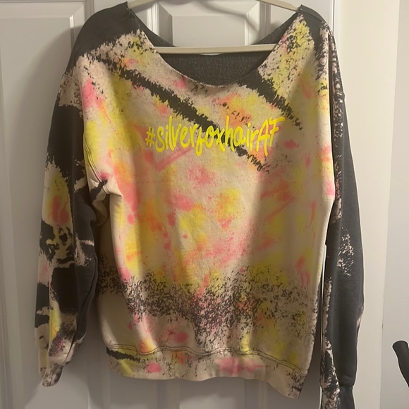 Unisex Wide Neck Sweatshirt - Picture 1 of 6